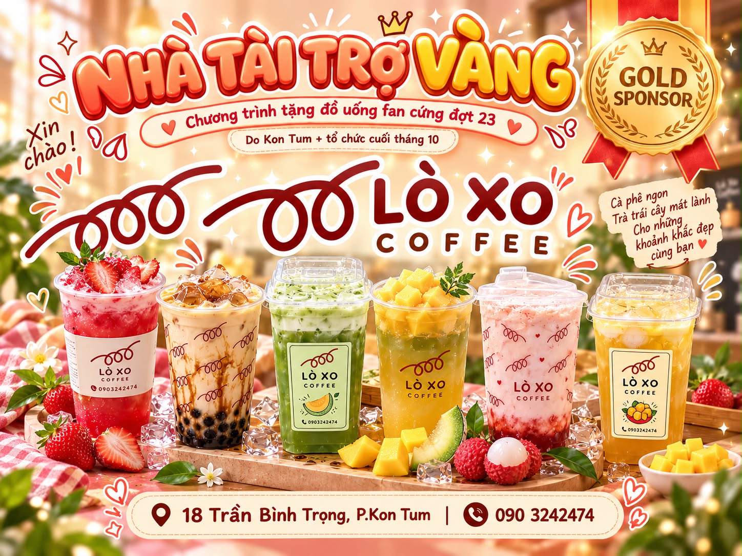 Banner đối tác Lò Xo Coffee